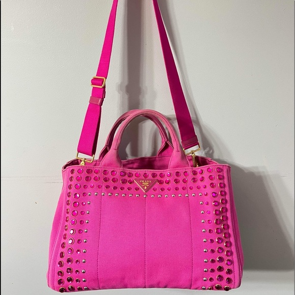 AUTHENTIC PRADA CANAPA FUXIA - Picture 2 of 16